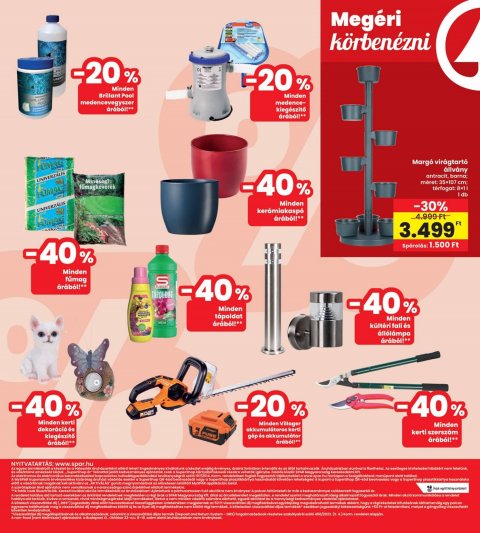 INTERSPAR akciós újság