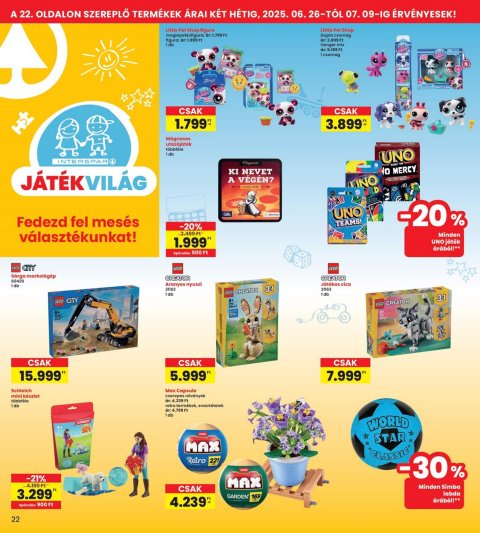 INTERSPAR akciós újság