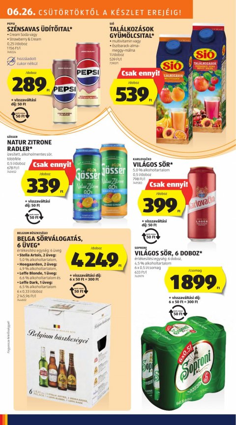 ALDI akciós újság