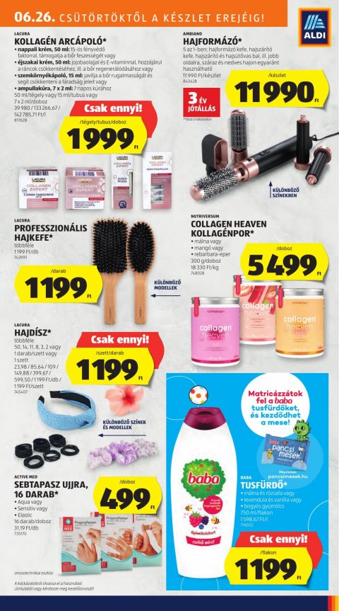 ALDI akciós újság