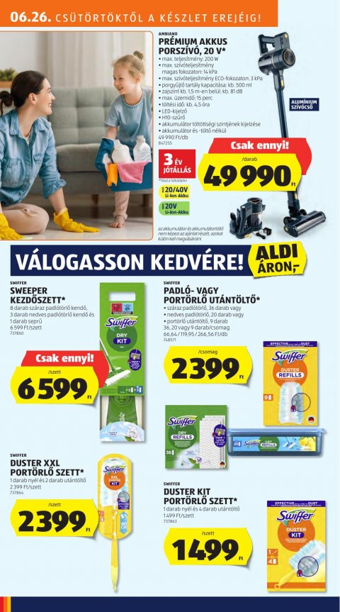ALDI akciós újság