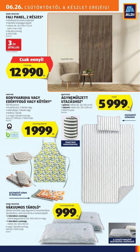 ALDI akciós újság