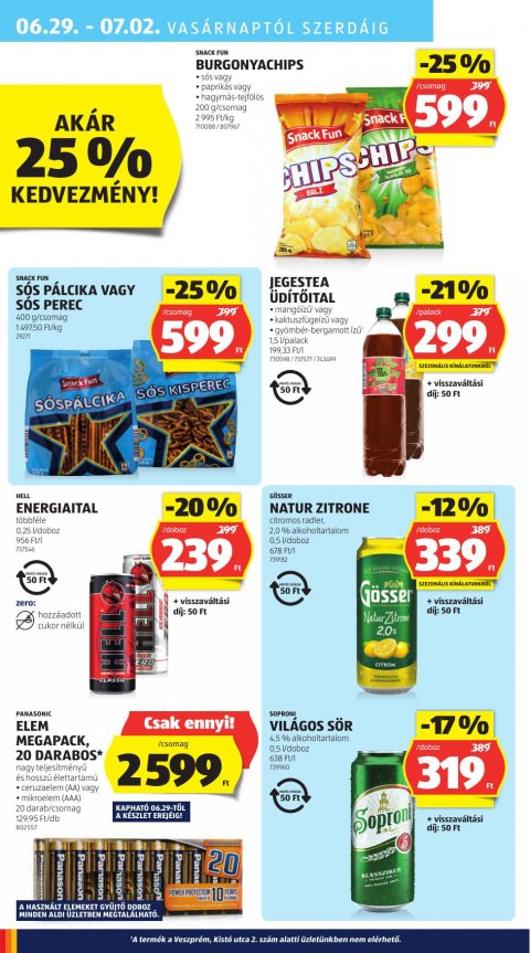 ALDI akciós újság