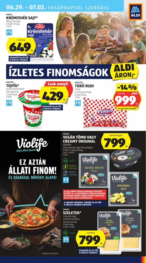 ALDI akciós újság