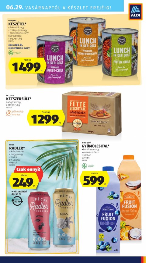 ALDI akciós újság