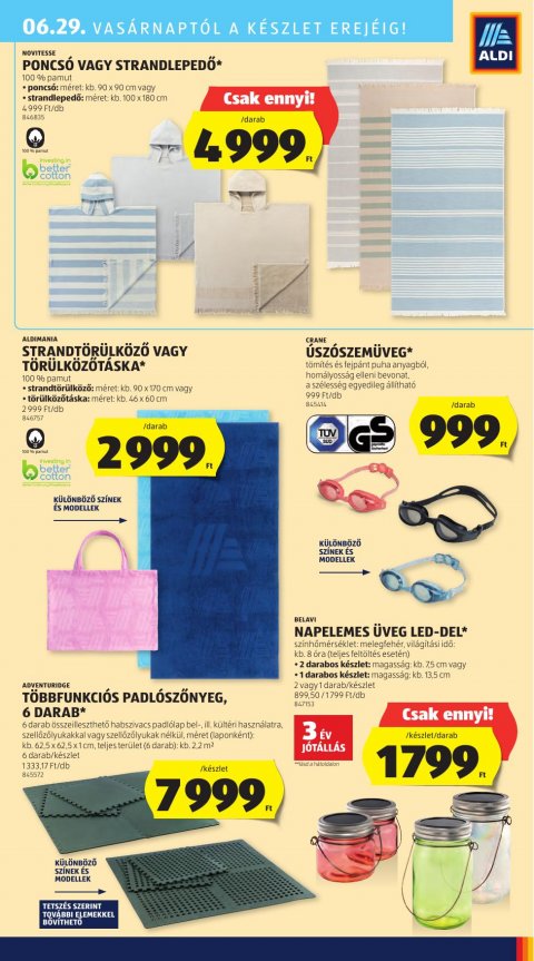 ALDI akciós újság
