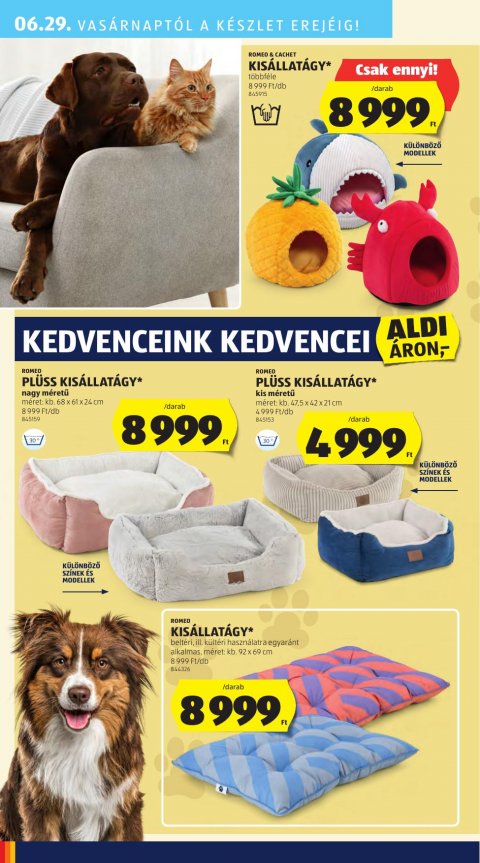 ALDI akciós újság