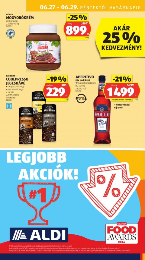 ALDI akciós újság