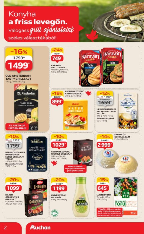 AUCHAN Hipermarket akciós újság