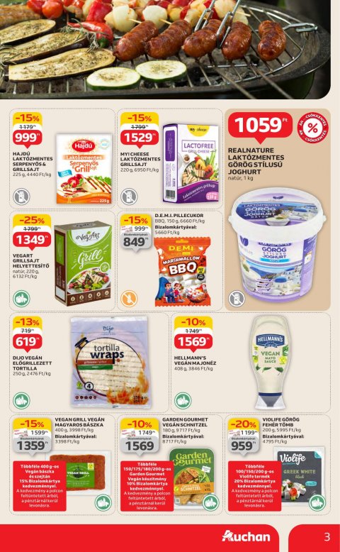 AUCHAN Hipermarket akciós újság