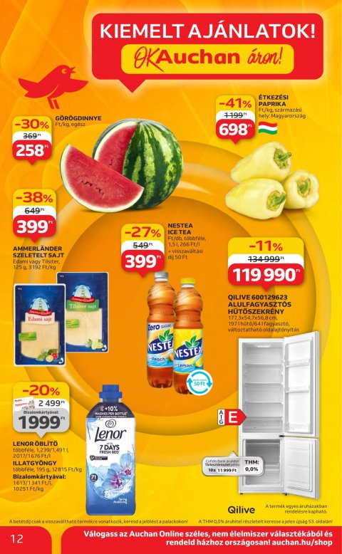 AUCHAN Hipermarket akciós újság