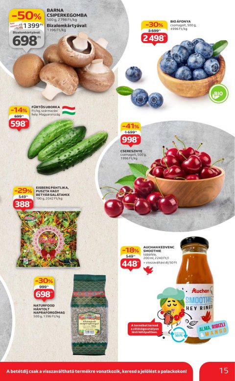 AUCHAN Hipermarket akciós újság