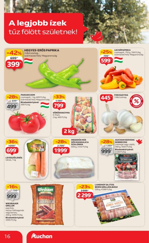 AUCHAN Hipermarket akciós újság