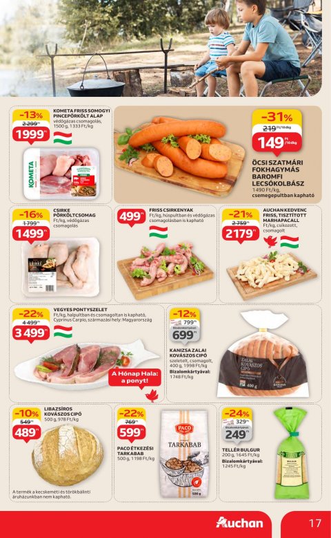 AUCHAN Hipermarket akciós újság