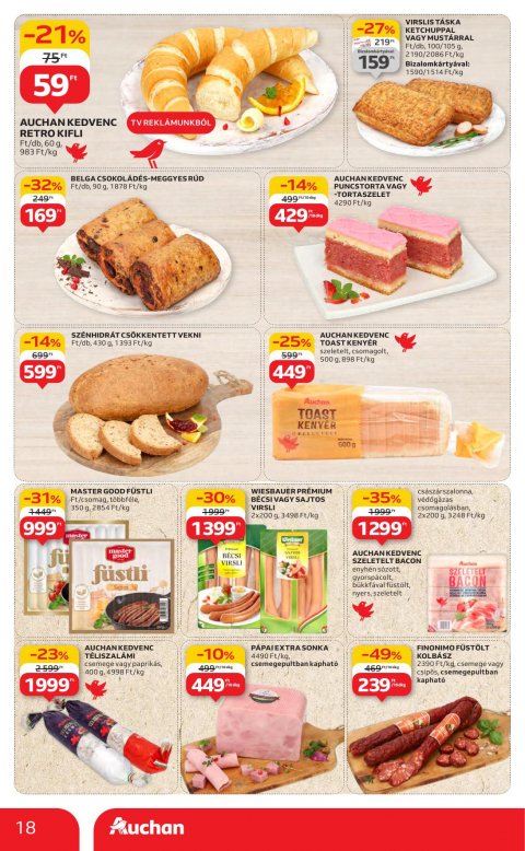 AUCHAN Hipermarket akciós újság