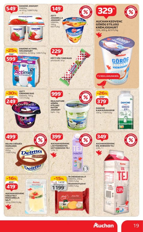 AUCHAN Hipermarket akciós újság