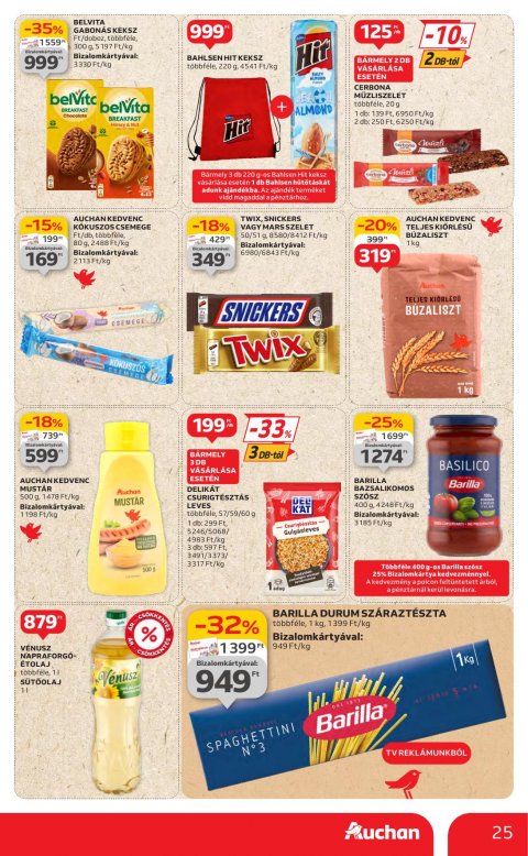 AUCHAN Hipermarket akciós újság