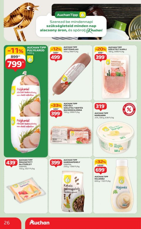 AUCHAN Hipermarket akciós újság