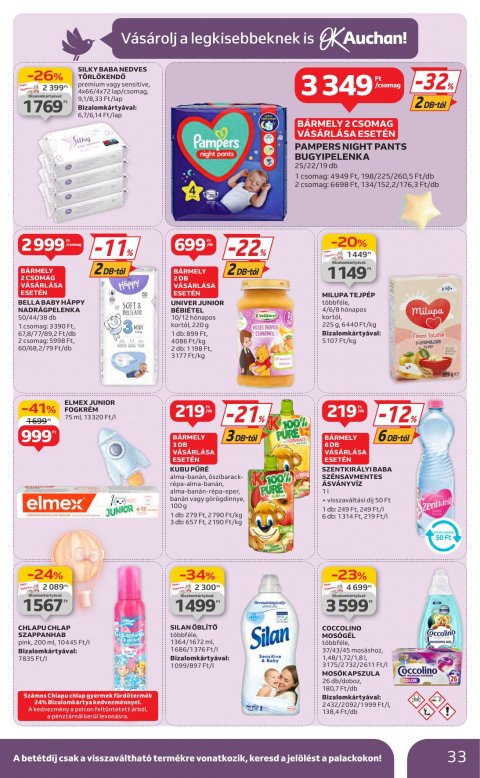 AUCHAN Hipermarket akciós újság