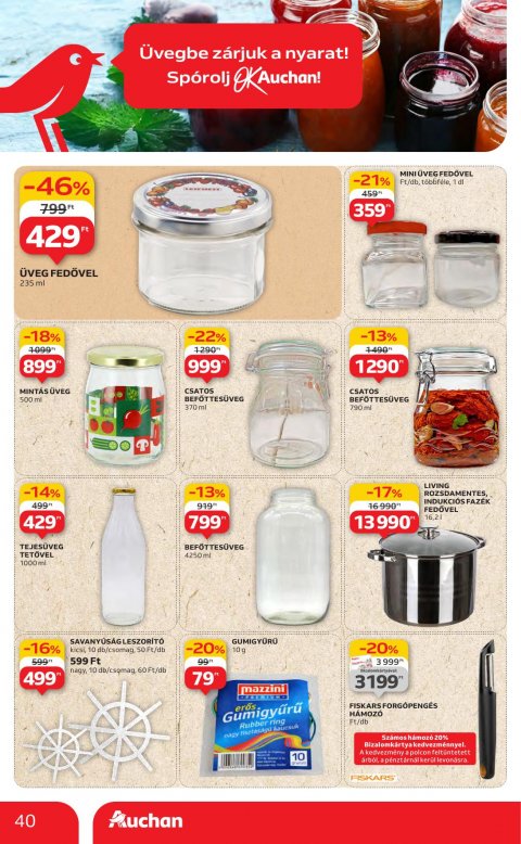 AUCHAN Hipermarket akciós újság