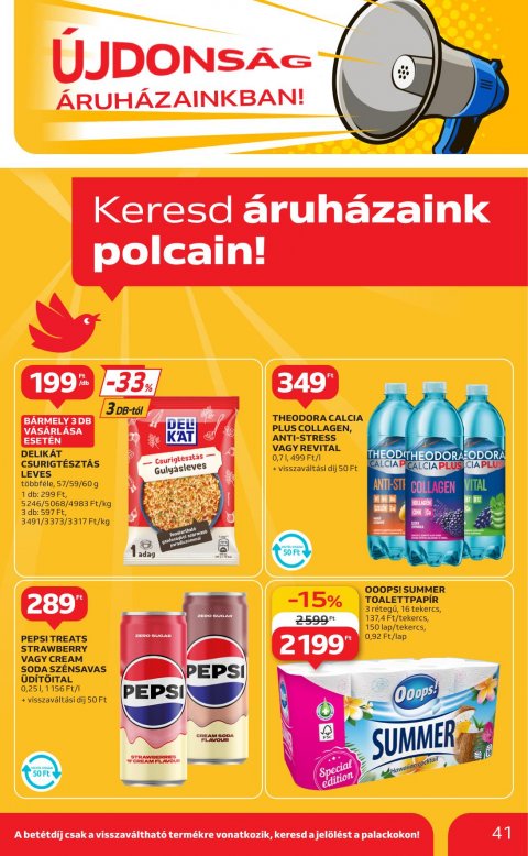 AUCHAN Hipermarket akciós újság