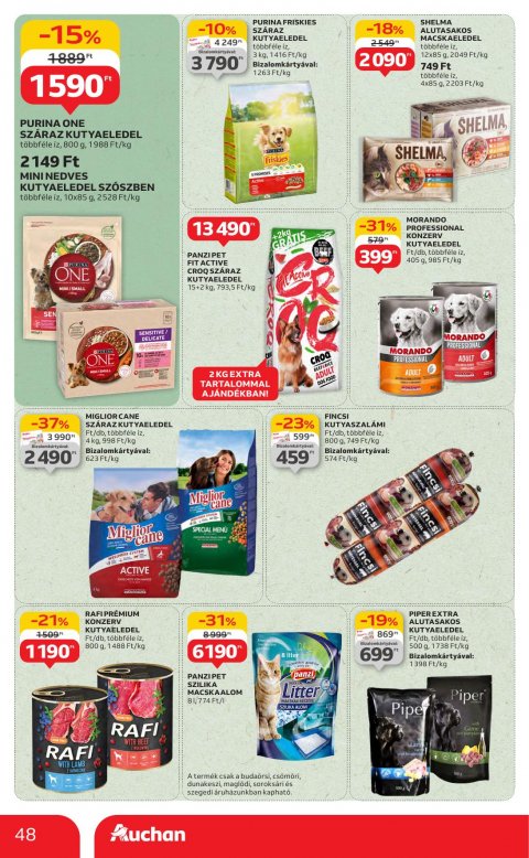 AUCHAN Hipermarket akciós újság