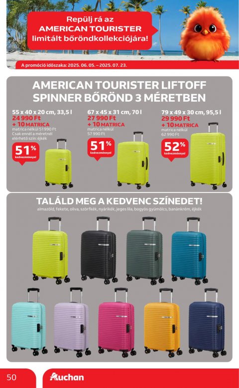 AUCHAN Hipermarket akciós újság