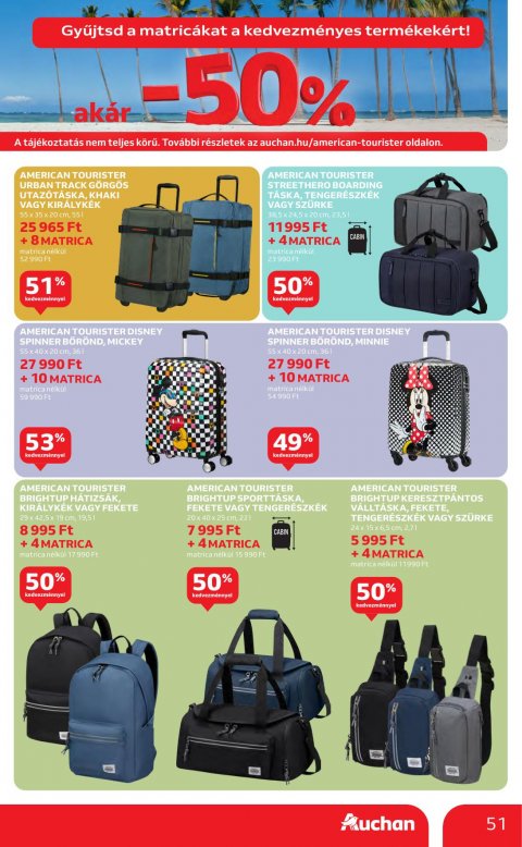 AUCHAN Hipermarket akciós újság