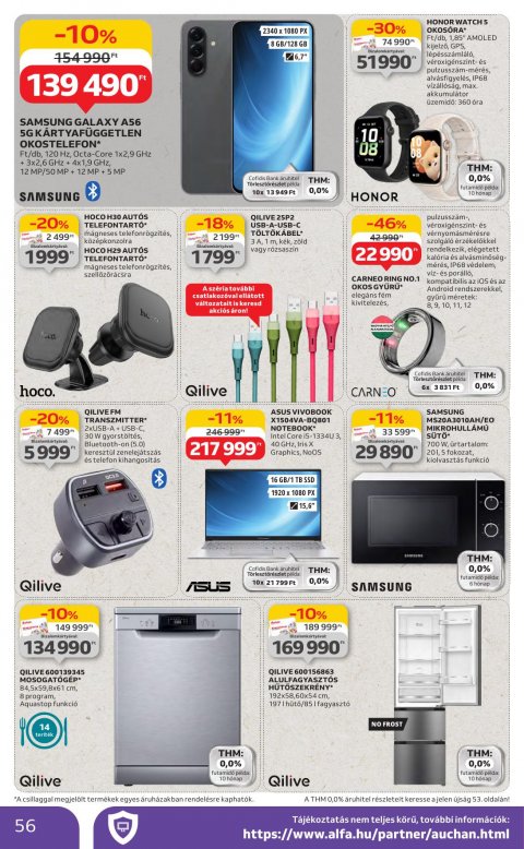 AUCHAN Hipermarket akciós újság
