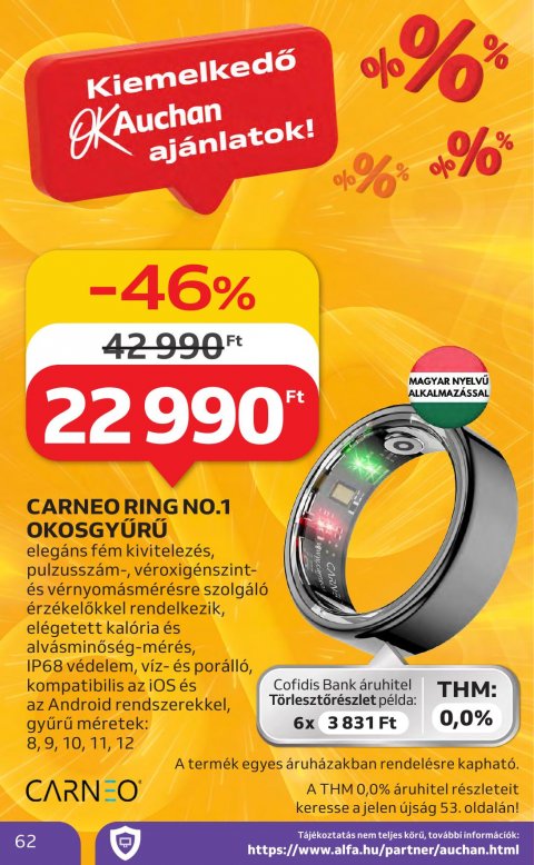 AUCHAN Hipermarket akciós újság