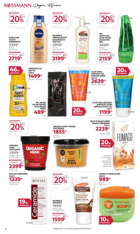 ROSSMANN akciós újság