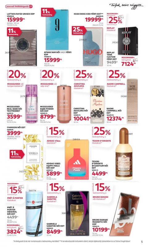 ROSSMANN akciós újság
