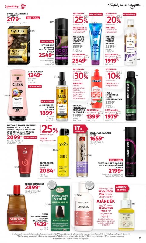 ROSSMANN akciós újság