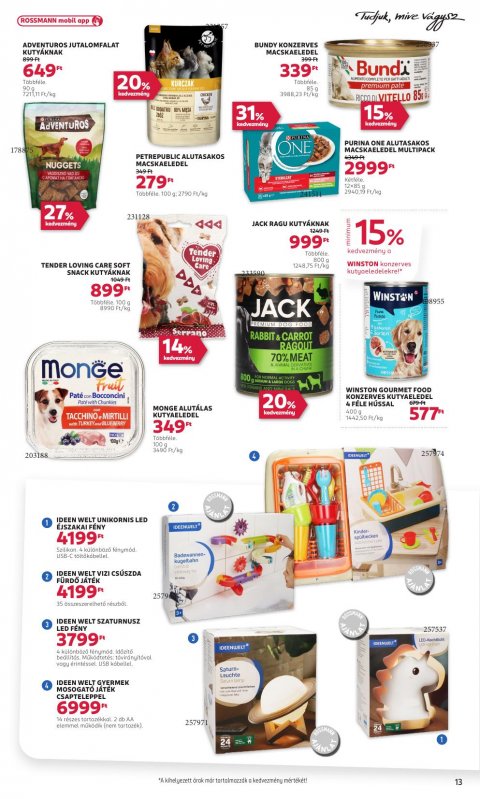 ROSSMANN akciós újság
