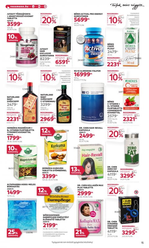 ROSSMANN akciós újság