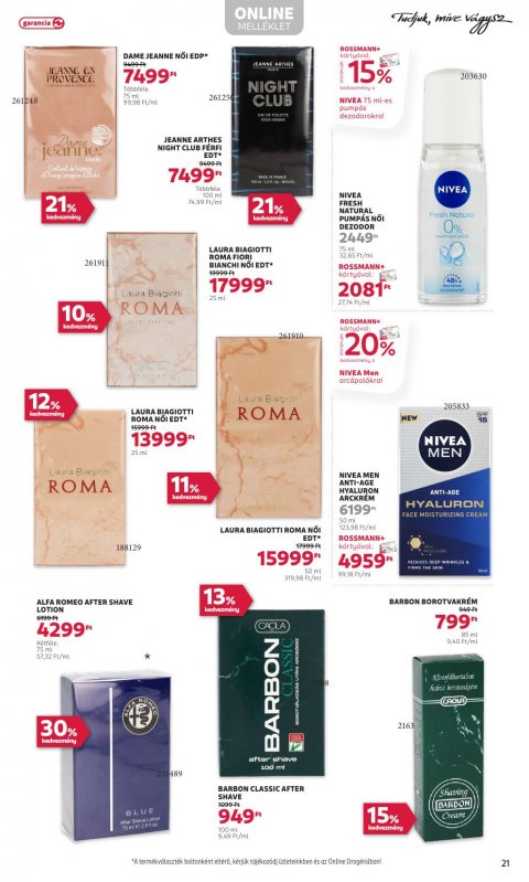 ROSSMANN akciós újság