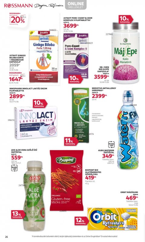 ROSSMANN akciós újság