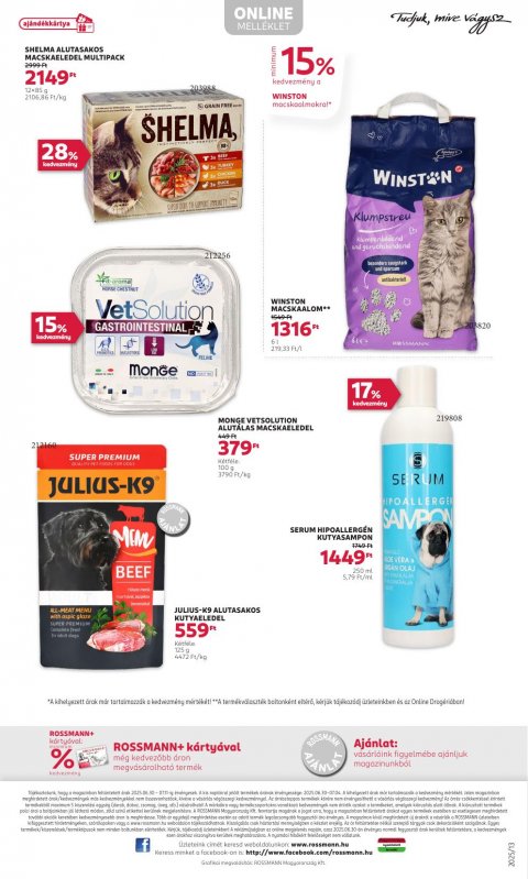ROSSMANN akciós újság