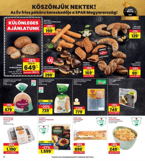 INTERSPAR akciós újság