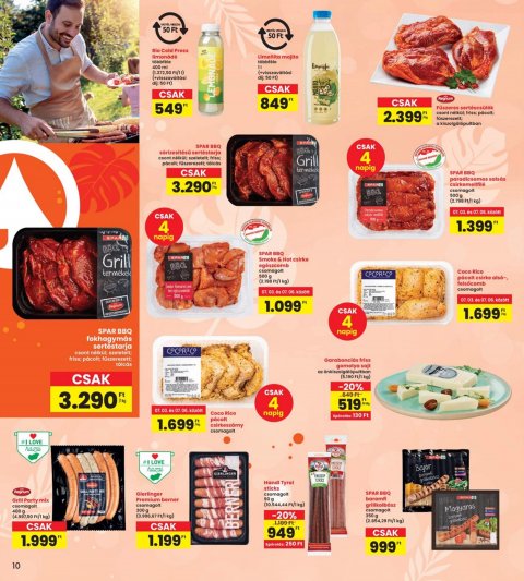 INTERSPAR akciós újság