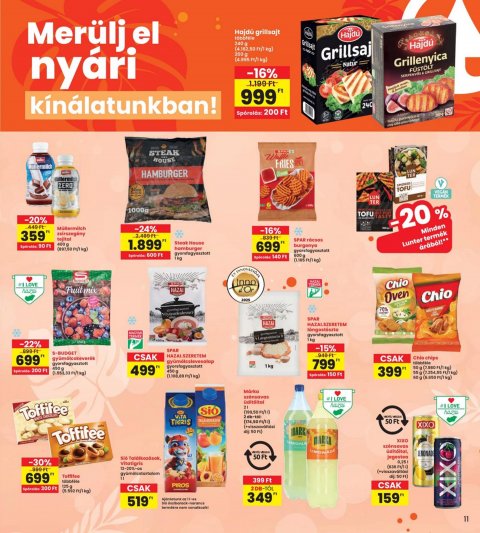 INTERSPAR akciós újság
