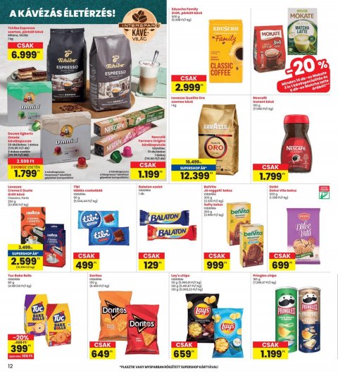 INTERSPAR akciós újság