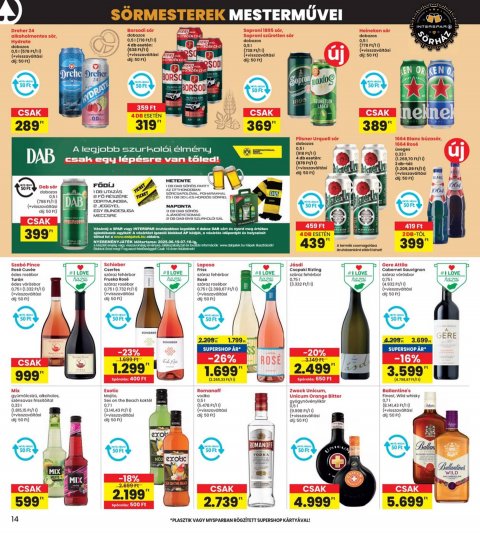INTERSPAR akciós újság