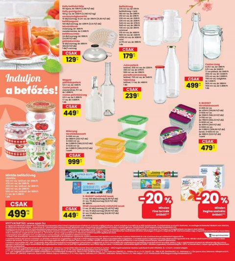 INTERSPAR akciós újság