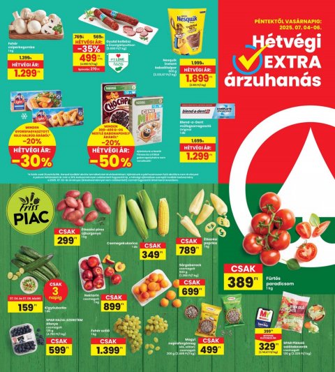 INTERSPAR akciós újság