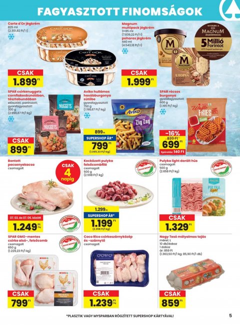 SPAR akciós újság