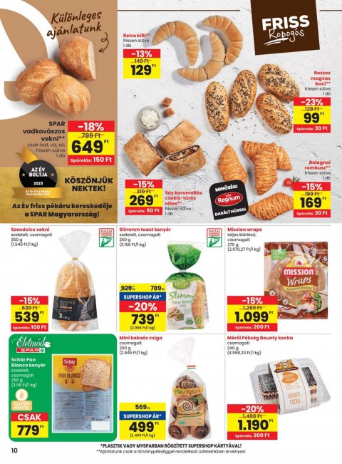 SPAR akciós újság