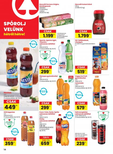 SPAR akciós újság