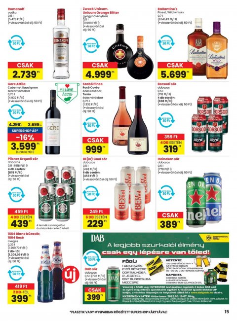 SPAR akciós újság