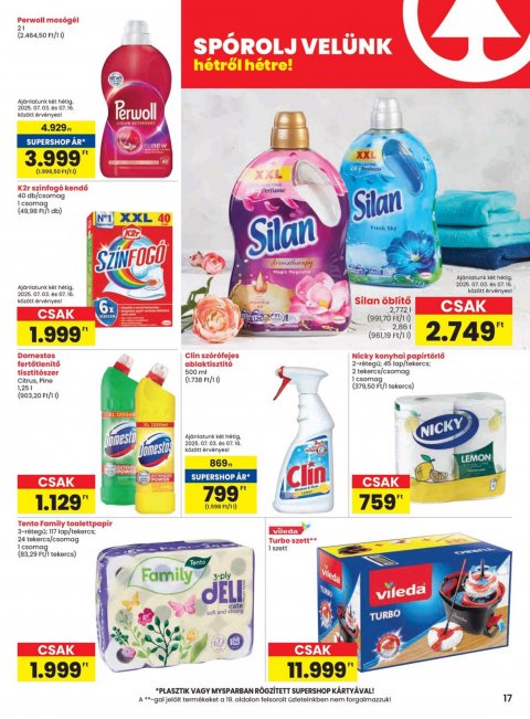 SPAR akciós újság